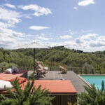 Toskana Spezial Urlaub mit Hund Ferienhaus Casolare Riparossa Pool