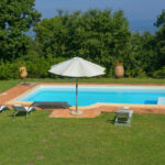 Toskana Spezial Urlaub mit Hund Ferienhaus Villa Vista Mare Pool